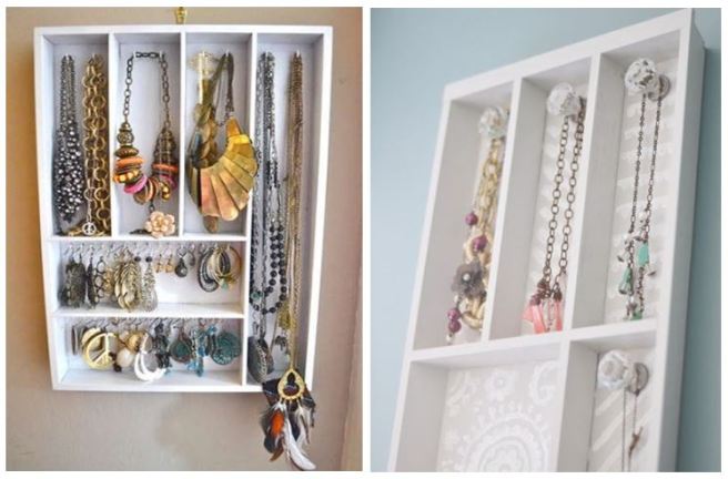 Cutlery Tray Jewellery Holder Necklace Organizer