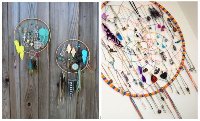 Dreamcatcher Jewellery Earring Holder Organizer