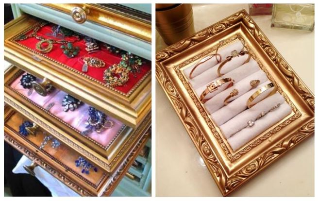 Picture Frame Jewellery Holder Organizer
