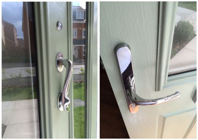 Sage mint front door 2