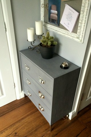 Ikea rast sideboard shoe storage makover remodel hack1